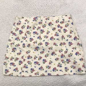 FLOWERY SKIRT ZARA